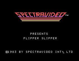 Flipper Slipper Title Screen